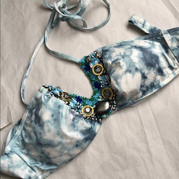 Victoria's Secret Other - Victorias Secret beaded Bikini Top!